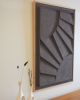 10 Plaster Relief | Wall Sculpture in Wall Hangings by Joseph Laegend. Item made of oak wood compatible with minimalism and mid century modern style