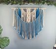 Small Macrame Wall Hanging | Wall Hangings by Desert Indulgence. Item composed of cotton compatible with boho style