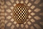 Bamboo Light Hexagonal Beehive 50 | Pendants by ADAMLAMP. Item made of bamboo works with modern style