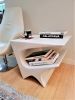 Star Axis Side Table in Polished Concrete | Tables by Neal Aronowitz. Item made of concrete works with contemporary & modern style