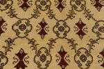 Contemporary Sparta Rug Beige Red Green Transitional Floral | Area Rug in Rugs by Rug and Kilim
