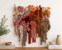 Burning Beneath the Tide | Macrame Wall Hanging in Wall Hangings by A Modern Take Fiber Art. Item composed of wood & cotton compatible with boho and coastal style