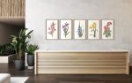 Large-scale Floral on-edge paper art | Wall Sculpture in Wall Hangings by JUDiTH+ROLFE. Item composed of paper in contemporary or modern style
