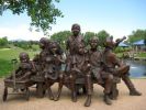 Snapshot by Jane DeDecker, NSG | Public Sculptures by JK Designs and the National Sculptors' Guild | Addenbrooke Park in Lakewood