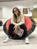 UFO Rocking Chair | Chairs by Mavimatt. Item composed of leather and synthetic