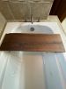 Walnut Bathtub Try Live Edge 10" | Floating Table in Tables by Shipman Carpentry. Item composed of wood