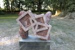 Dancing cubes and volumes | Public Sculptures by Rafail Georgiev - Raffò