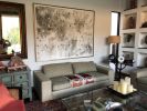 Engraving leaves | Prints by Vero Gonzalez Ugarte. Item composed of linen