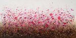 Virtuous Floral Bloom | Oil And Acrylic Painting in Paintings by DaggArt. Item made of canvas & synthetic
