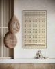 Pop Art Dots PAD4830 A | Mixed Media in Paintings by Michael Denny Art, LLC. Item made of bamboo with cotton works with minimalism & contemporary style