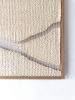 Kintsugi 001 | Handwoven tapestry in oak frame | Wall Hangings by Ana Salazar Atelier. Item composed of oak wood and cotton in minimalism or contemporary style