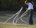 Duet in Stainless #5 | Public Sculptures by Dave Caudill. Item made of steel