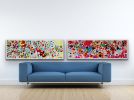 Celebration 2 🔴 | Mixed Media by Darlene Watson Abstract Artist. Item made of canvas & synthetic