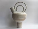 Mayan Bottle- 2 | Jar in Vessels & Containers by KilnGod Ceramics. Item composed of stoneware