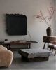 END THEN— Black Statement | AND THEN Collection | Wall Sculpture in Wall Hangings by Sizmari. Item made of fiber works with minimalism & contemporary style