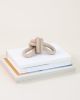 Double Loop Knot, Sand | Sculptures by SIN. Item made of stoneware
