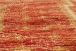 Vintage Oushak Traditional Beige and Red Wool Rug 12747 | Area Rug in Rugs by Rug and Kilim