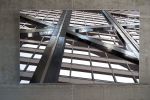 Reflect 3.5 Beam | Wall Sculpture in Wall Hangings by Heather Hancock. Item made of concrete & glass