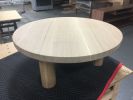 Contemporary coffee table | Tables by Wooden Imagination. Item composed of oak wood compatible with contemporary and coastal style