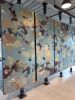 textured inspiratin wall | Murals by Kent Youngstrom. Item composed of synthetic