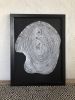 Mulberry Tree Ring Print on Black Paper | Prints by Erik Linton. Item composed of paper