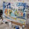 Are We Scare? | Oil And Acrylic Painting in Paintings by Marie Manon Art. Item made of canvas
