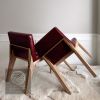 YJ Dining Chair - Leather Option | Chairs by YJ Interiors. Item composed of oak wood and brass in mid century modern or eclectic & maximalism style