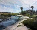 Fort George River Inlet | Oil And Acrylic Painting in Paintings by Keith Doles | Mayo Clinic in Jacksonville