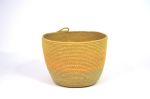 Dyed Amber Bucket | Vase in Vases & Vessels by MOkun. Item composed of cotton & ceramic