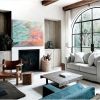 Feel Flows | Oil And Acrylic Painting in Paintings by Eugenie Diserio. Item made of canvas works with mid century modern & contemporary style
