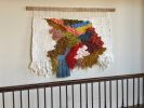 Retro Inspired Woven Wall Hanging "Austin" | Tapestry in Wall Hangings by MossHound Designs | Root Down in Jacksonville. Item made of cotton works with boho & mid century modern style