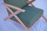 Negative Lounge Chair | Chairs by Negative Design Co.. Item made of oak wood with fabric works with minimalism & mid century modern style