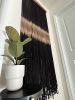 FORAGE - Large Fiber Art | Neutral/Natural Black Decor | | Macrame Wall Hanging in Wall Hangings by Jay Durán @ J. Durán Art + Home. Item composed of wood in mid century modern or contemporary style