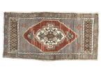 VintaGe Turkish rug doormat | 2 x 3.10 | Small Rug in Rugs by Vintage Loomz. Item made of wool compatible with boho and mediterranean style
