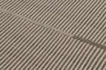 Rug & Kilim's Accent Kilim, Gray and White Textural Stripes | Area Rug in Rugs by Rug and Kilim