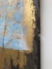 Golden Branches | Oil And Acrylic Painting in Paintings by Nichole McDaniel. Item composed of canvas and synthetic