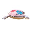 velvet MOMMANI BABY sweet monster sculpted pillow, handmade | Pillows by Mommani Threads. Item composed of fabric and fiber in contemporary or eclectic & maximalism style