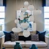 Opalina — 11‑Pendant Sculptural Glass Chandelier | | Pendants by Galilee Lighting. Item made of metal & glass compatible with modern style