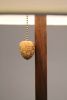 KURUMI lamp | Floor Lamp in Lamps by In Element Designs. Item made of walnut