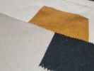 Maya Handwoven Black and Taupe Area Rug | Rugs by Mumo Toronto. Item composed of fabric