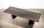 Fierro Table in Argentine Rosewood by Costantini | Dining Table in Tables by Costantini Design. Item composed of wood and metal