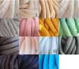 40"×60" Cotton-filled blankets | Linens & Bedding by Knit Like A Boss. Item composed of cotton