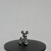 Stainless Steel Bear Family of 3 Sculpture Minimalistic Anim | Sculptures by IRENA TONE. Item made of steel compatible with minimalism and art deco style