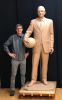 Gene Bess Portrait by Gary Alsum, NSG | Public Sculptures by JK Designs and the National Sculptors' Guild | Libla Family Sports Complex in Poplar Bluff