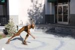 Speed Skater by Dee Clements, NSG | Public Sculptures by JK Designs and the National Sculptors' Guild