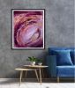 Lilac wine | Oil And Acrylic Painting in Paintings by Elena Parau. Item made of canvas works with minimalism & contemporary style
