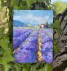 Lavender Dreams of Provence | Oil And Acrylic Painting in Paintings by OXYPOINT