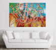 Klezmer Jewish Art Canvas Print | Prints in Paintings by Leon Zernitsky Art. Item works with contemporary style
