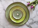 Big kiwi platter 28 cm | Decorative Plate in Decorative Objects by Federica Massimi Ceramics