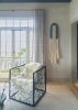 Rope Curvature featured in San Francisco Decorator Showcase, 2016 | Macrame Wall Hanging in Wall Hangings by Liz Robb | Private Residence, San Francisco, CA in San Francisco. Item made of cotton with fiber